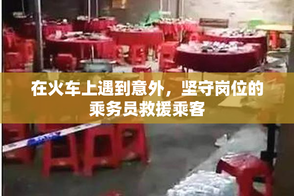 在火车上遇到意外，坚守岗位的乘务员救援乘客
