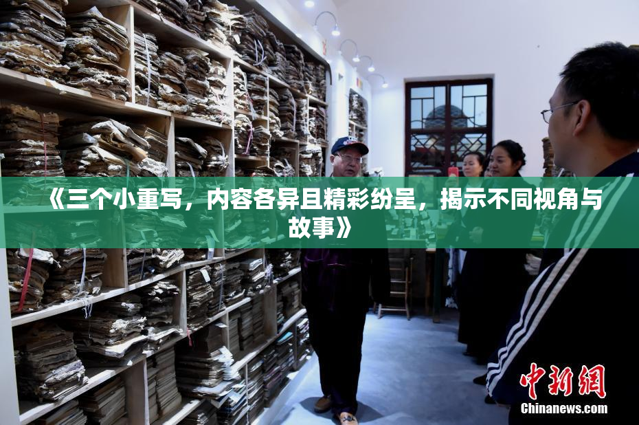 《三个小重写，内容各异且精彩纷呈，揭示不同视角与故事》