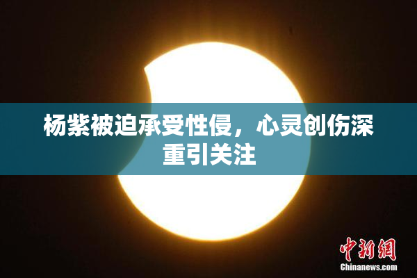 杨紫被迫承受性侵，心灵创伤深重引关注