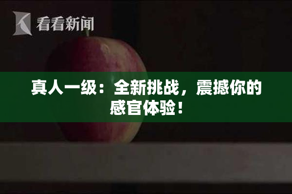 真人一级：全新挑战，震撼你的感官体验！