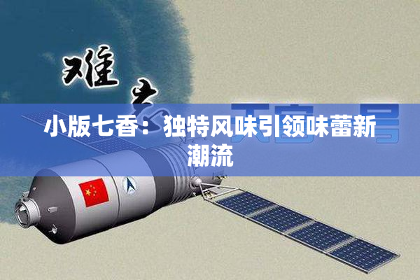 小版七香：独特风味引领味蕾新潮流