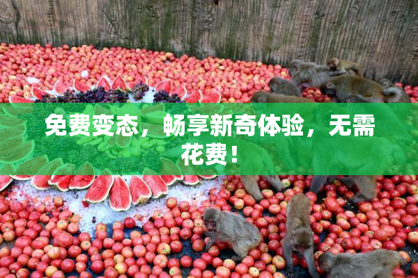 免费变态，畅享新奇体验，无需花费！