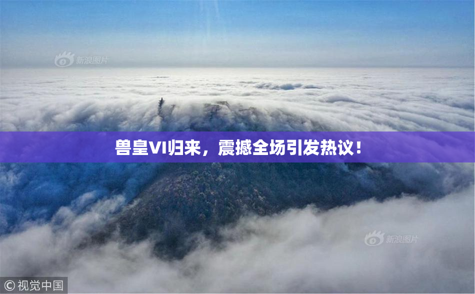 兽皇VI归来，震撼全场引发热议！