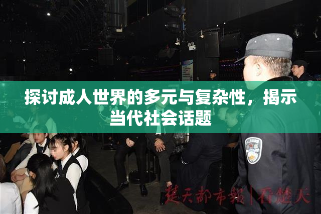 探讨成人世界的多元与复杂性，揭示当代社会话题