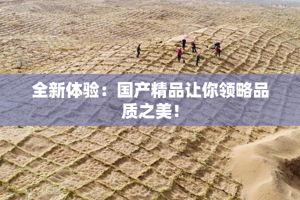 全新体验：国产精品让你领略品质之美！