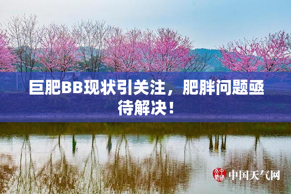 巨肥BB现状引关注，肥胖问题亟待解决！