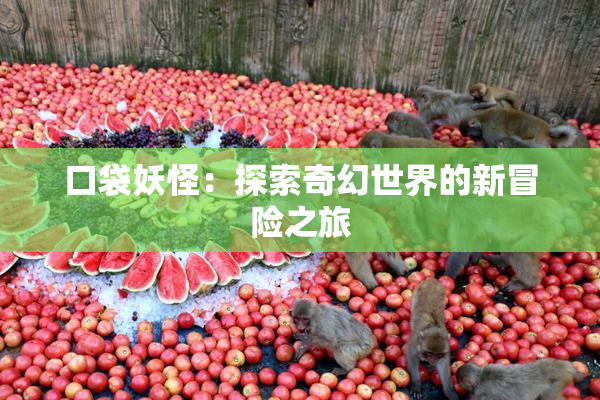 口袋妖怪：探索奇幻世界的新冒险之旅