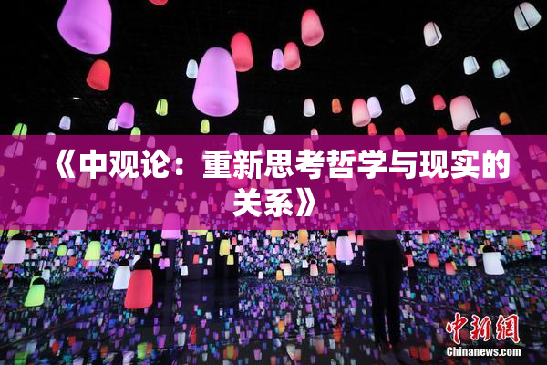 《中观论：重新思考哲学与现实的关系》