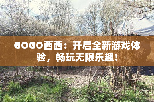 GOGO西西：开启全新游戏体验，畅玩无限乐趣！