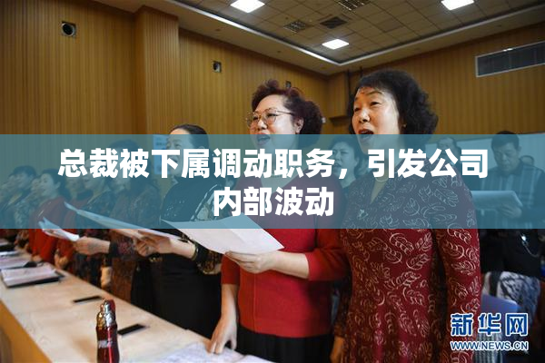 总裁被下属调动职务，引发公司内部波动