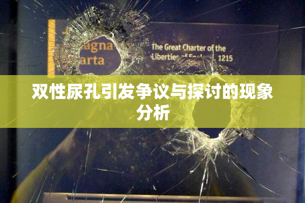 双性尿孔引发争议与探讨的现象分析