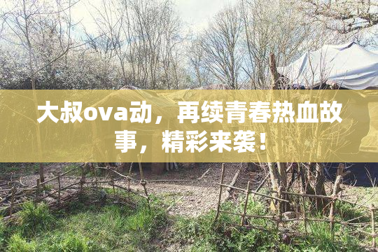 大叔ova动，再续青春热血故事，精彩来袭！