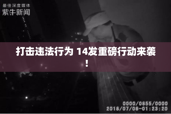 打击违法行为 14发重磅行动来袭！