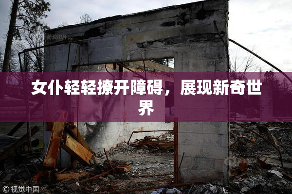 女仆轻轻撩开障碍，展现新奇世界