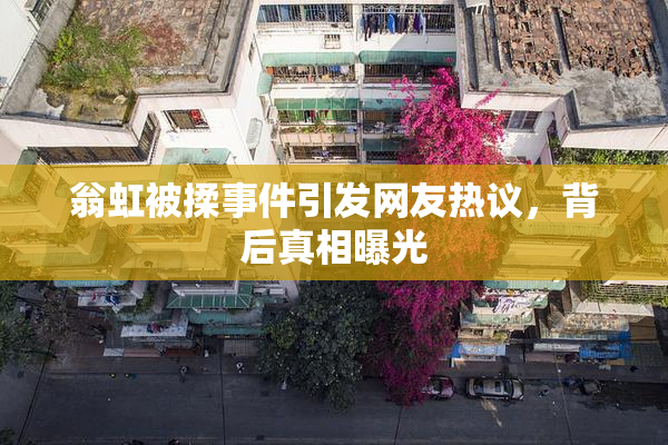 翁虹被揉事件引发网友热议，背后真相曝光