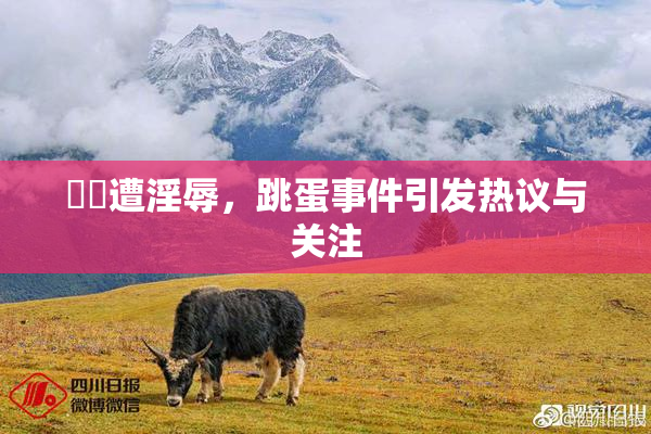 妺妺遭淫辱，跳蛋事件引发热议与关注