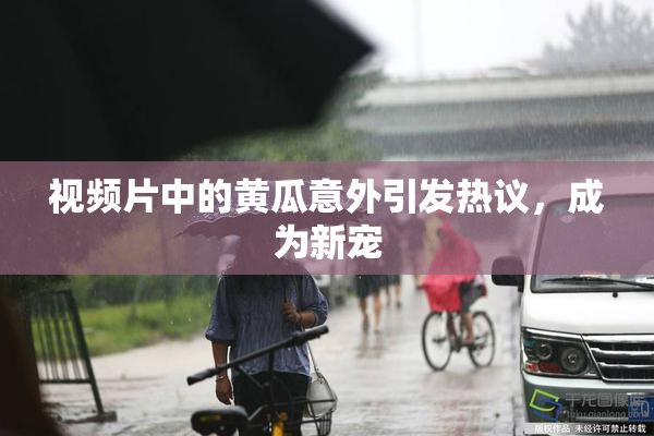 视频片中的黄瓜意外引发热议，成为新宠