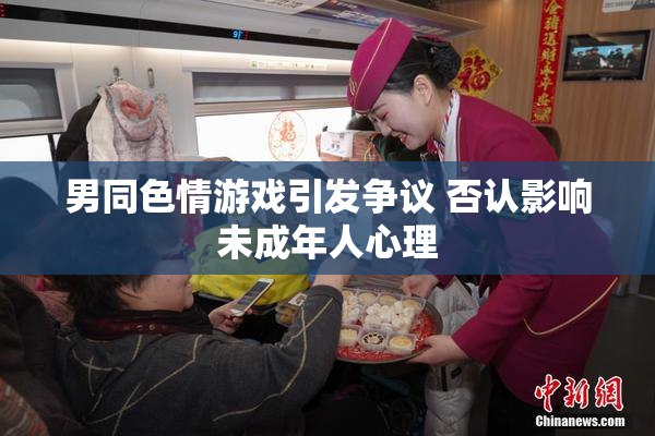 男同色情游戏引发争议 否认影响未成年人心理