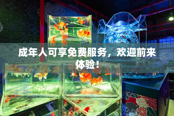 成年人可享免费服务，欢迎前来体验！