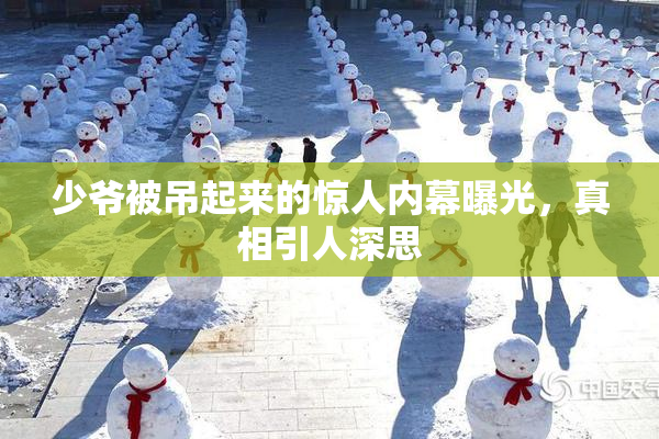 少爷被吊起来的惊人内幕曝光，真相引人深思