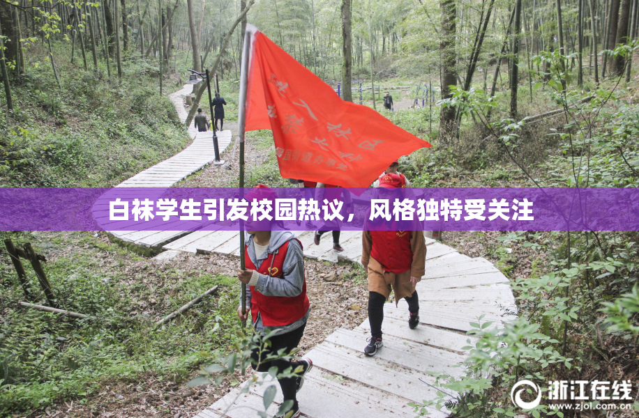 白袜学生引发校园热议，风格独特受关注