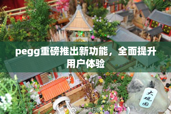 pegg重磅推出新功能，全面提升用户体验