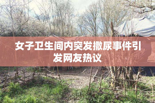 女子卫生间内突发撒尿事件引发网友热议