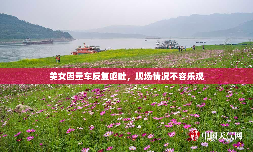 美女因晕车反复呕吐，现场情况不容乐观