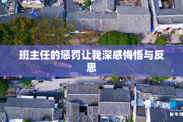 班主任的惩罚让我深感悔悟与反思