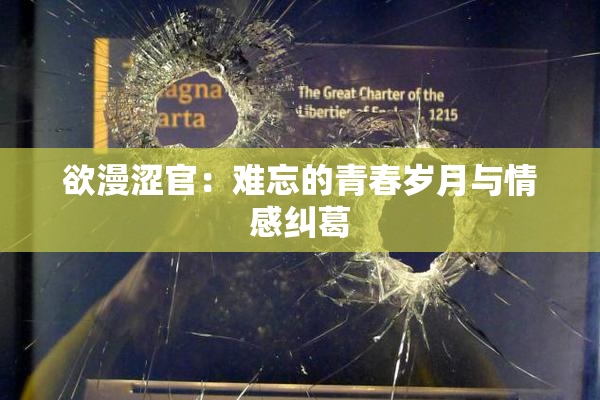 欲漫涩官：难忘的青春岁月与情感纠葛