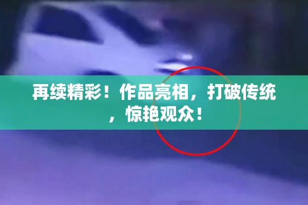 再续精彩！作品亮相，打破传统，惊艳观众！