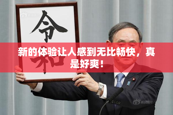 新的体验让人感到无比畅快，真是好爽！