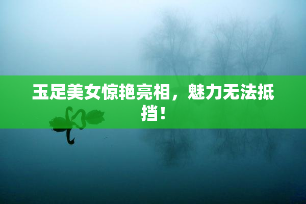 玉足美女惊艳亮相，魅力无法抵挡！
