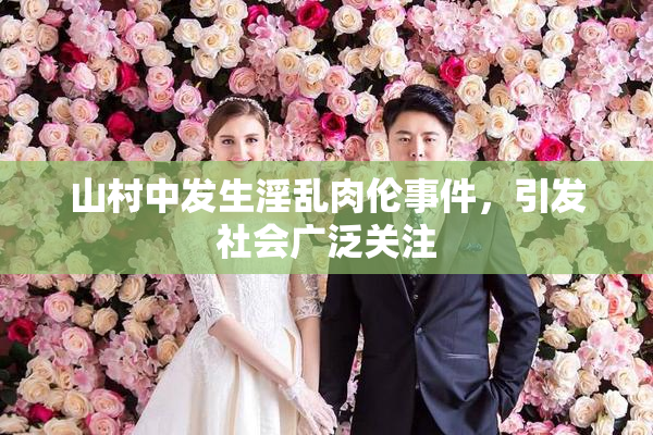 山村中发生淫乱肉伦事件，引发社会广泛关注