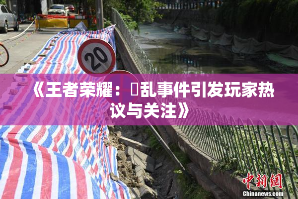 《王者荣耀：婬乱事件引发玩家热议与关注》
