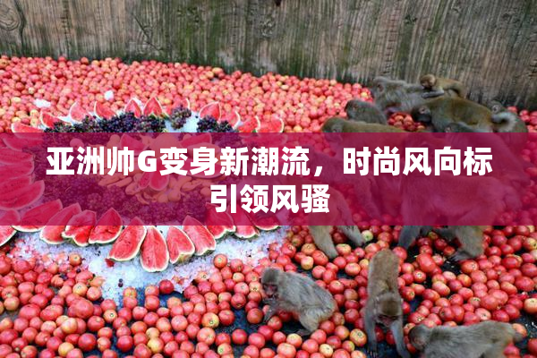 亚洲帅G变身新潮流，时尚风向标引领风骚