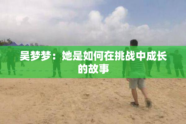 吴梦梦：她是如何在挑战中成长的故事