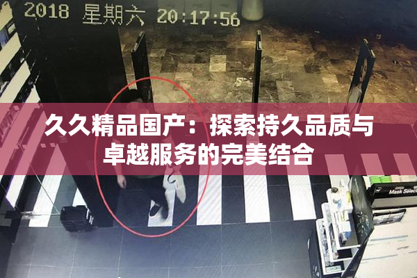 久久精品国产：探索持久品质与卓越服务的完美结合