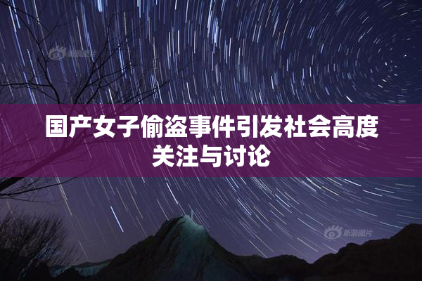 国产女子偷盗事件引发社会高度关注与讨论