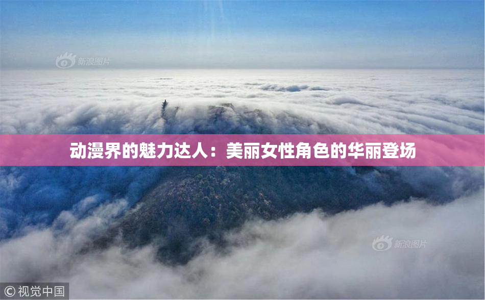 动漫界的魅力达人：美丽女性角色的华丽登场