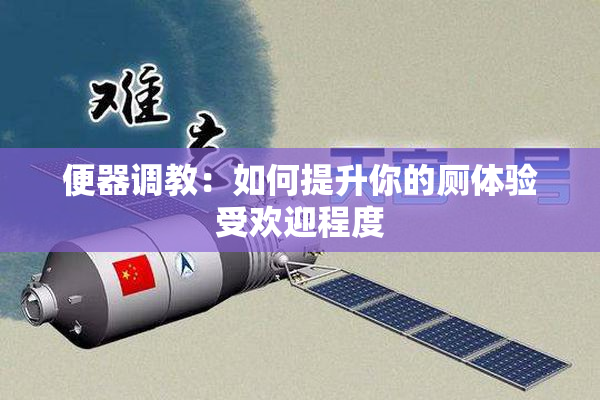 便器调教：如何提升你的厕体验受欢迎程度