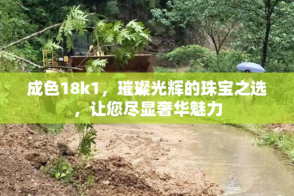 成色18k1，璀璨光辉的珠宝之选，让您尽显奢华魅力