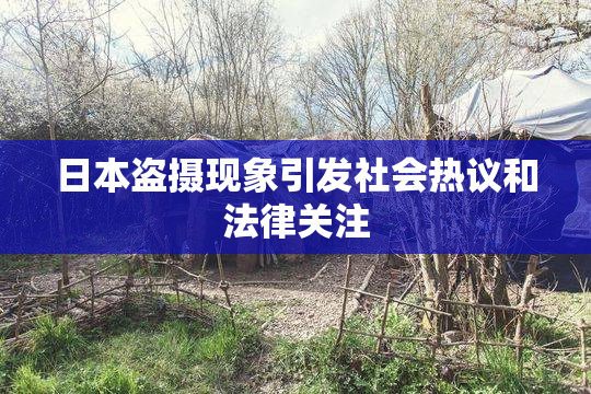 日本盗摄现象引发社会热议和法律关注