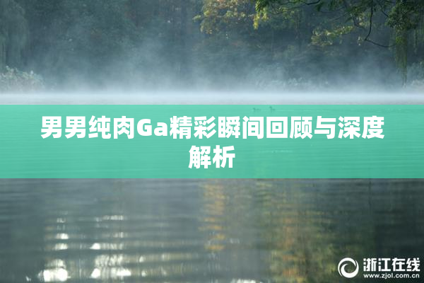 男男纯肉Ga精彩瞬间回顾与深度解析
