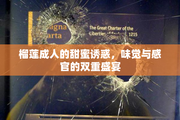 榴莲成人的甜蜜诱惑，味觉与感官的双重盛宴