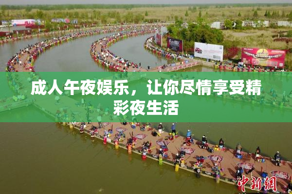成人午夜娱乐，让你尽情享受精彩夜生活