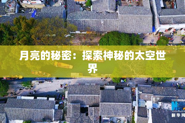 月亮的秘密：探索神秘的太空世界
