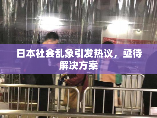 日本社会乱象引发热议，亟待解决方案
