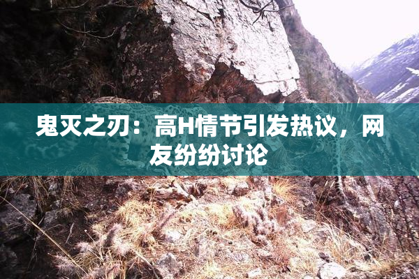 鬼灭之刃：高H情节引发热议，网友纷纷讨论