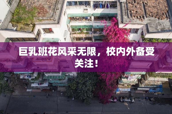 巨乳班花风采无限，校内外备受关注！